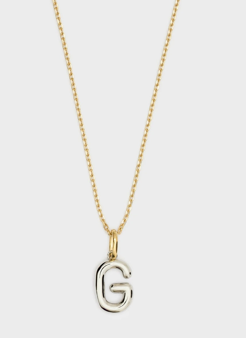 COLLANA LETTERING SMALL ORO/ARGENTO G