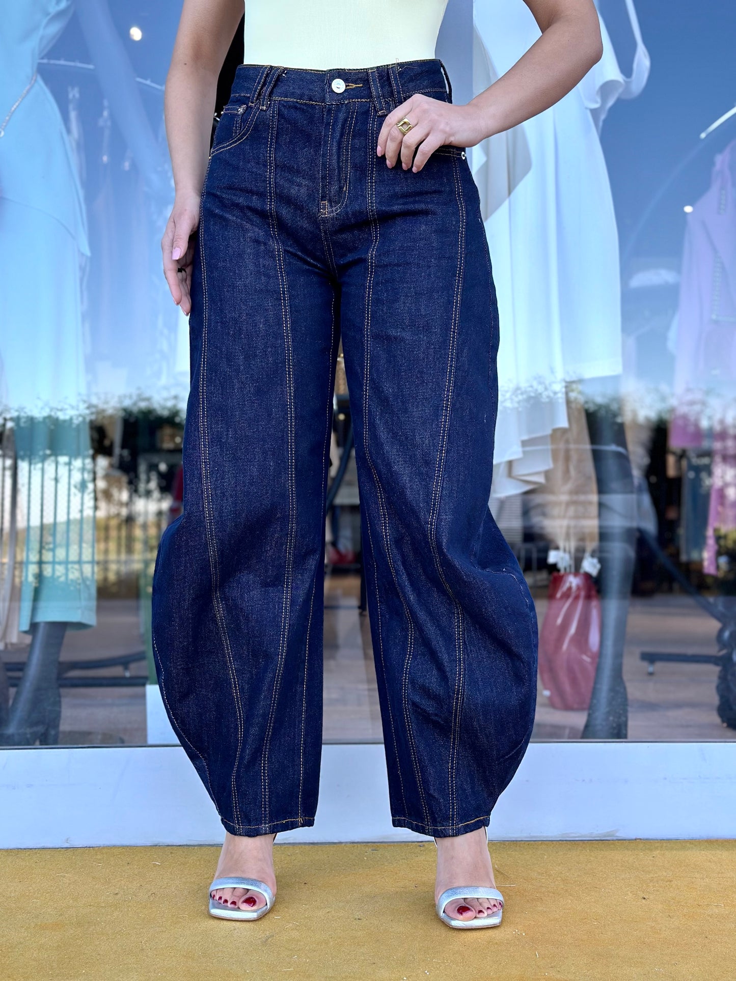Jeans butterfly
