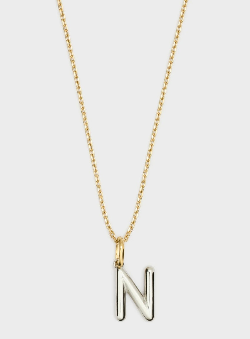 COLLANA LETTERING SMALL ORO/ARGENTO N