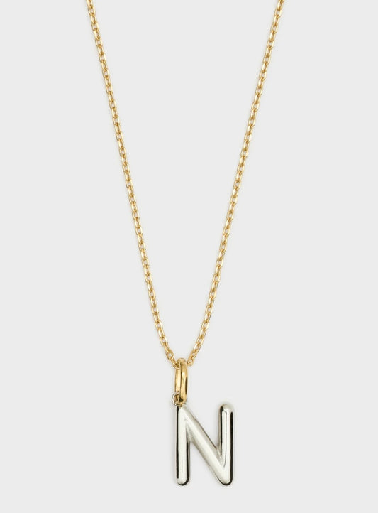 COLLANA LETTERING SMALL ORO/ARGENTO N