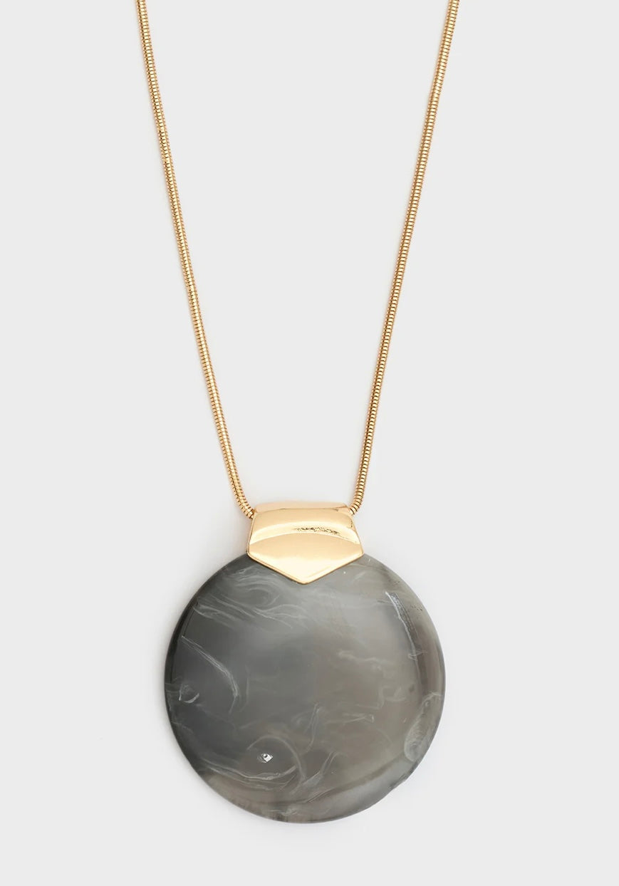 COLLANA NOA PENDENTE OVER RESINA
