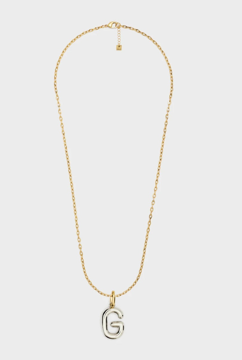 COLLANA LETTERING SMALL ORO/ARGENTO G