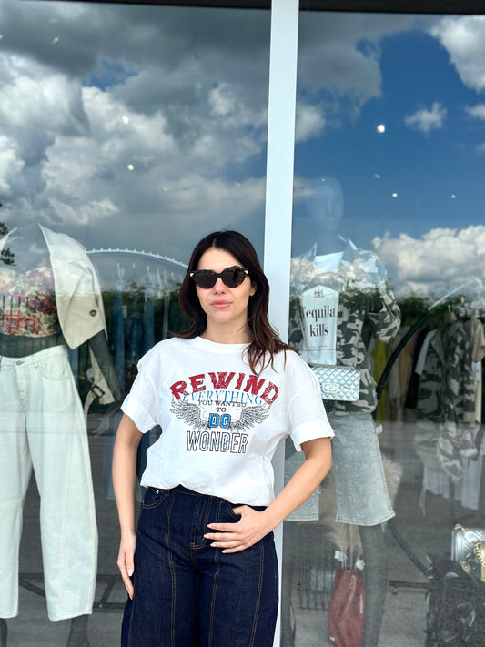 T-shirt rewind