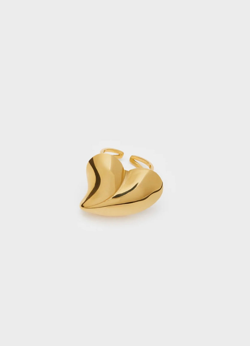 ANELLO ACC. INOS. CUORE ORO