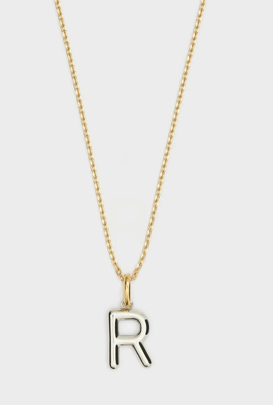 COLLANA LETTERING SMALL ORO/ARGENTO R