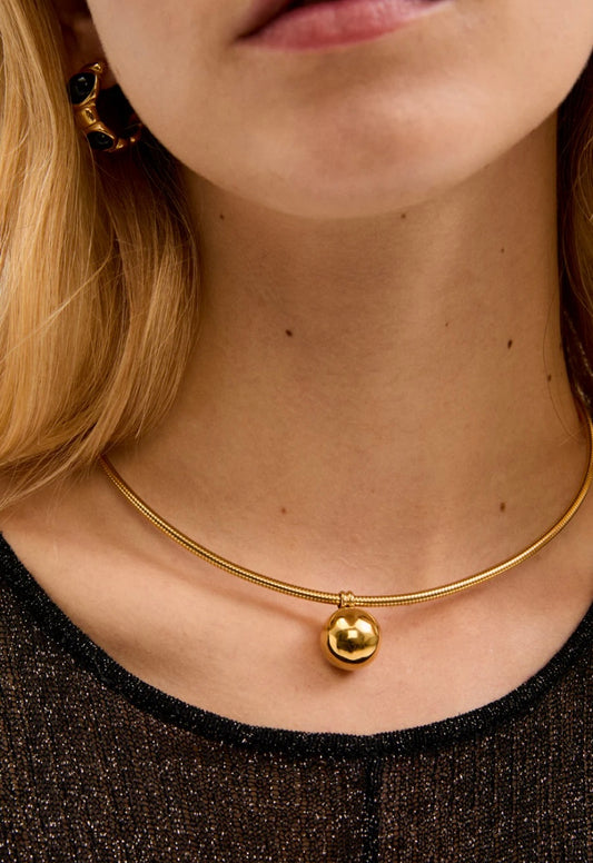 COLLANA GIROCOLLO ELASTICA ACC.INO. ORO