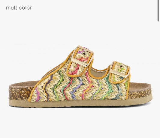 Sandalo raffia Colors of California
