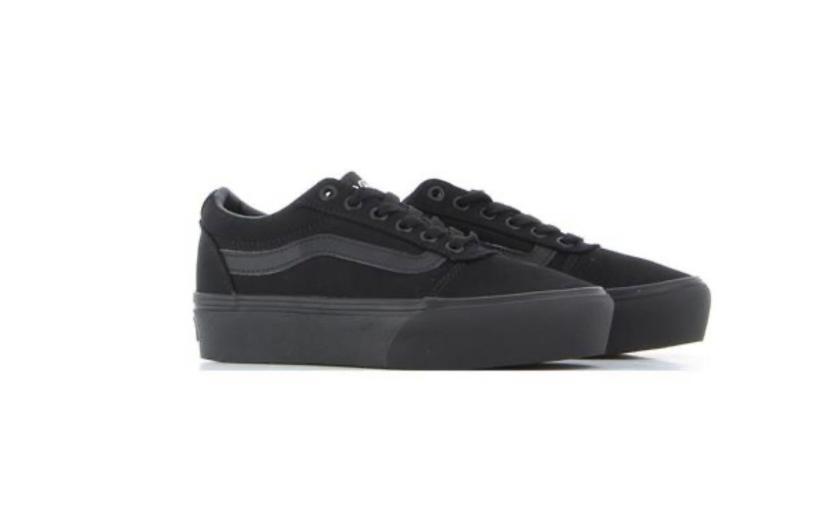 VANS WARD PLATFORM BLACK