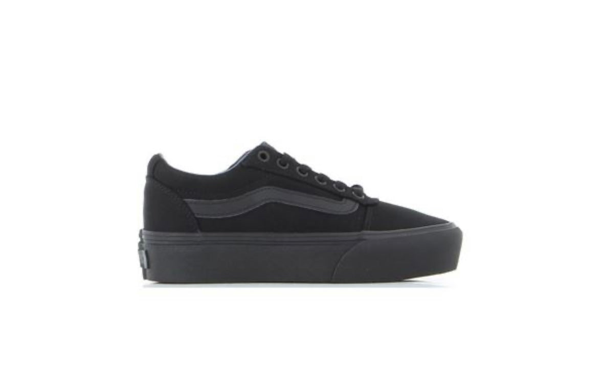 VANS WARD PLATFORM BLACK